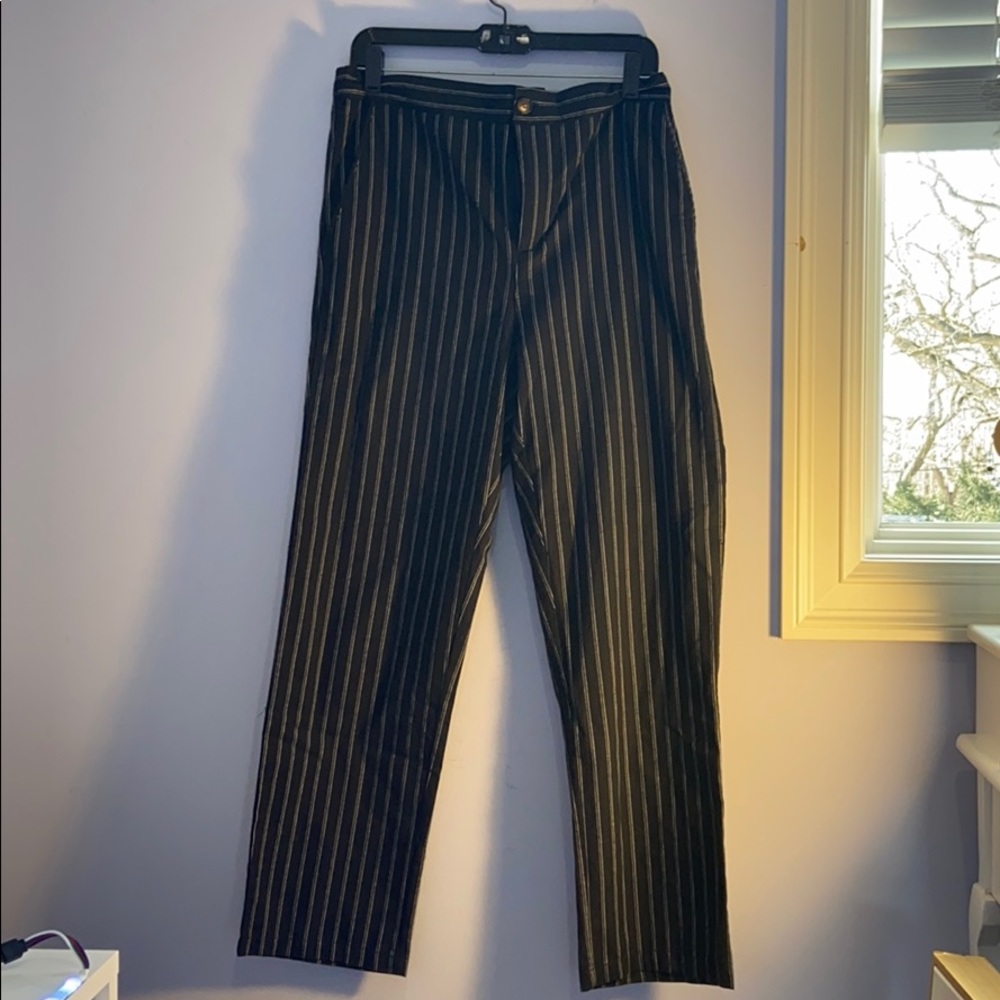 Black and white pants